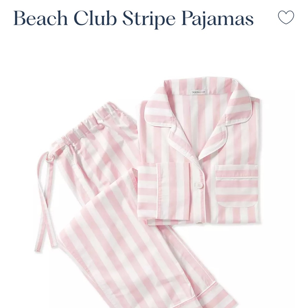 Serena and Lily Beach Club Pajama Set
